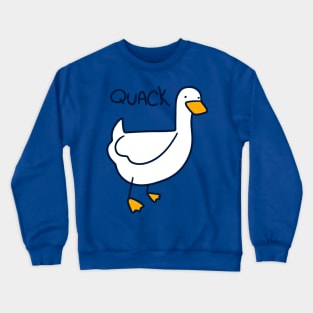 Quack Duck Crewneck Sweatshirt